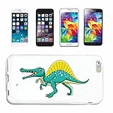Handyhülle iPhone 5 / 5S 'TÜRKISFARBEN DER DINOSAURIER AUS...