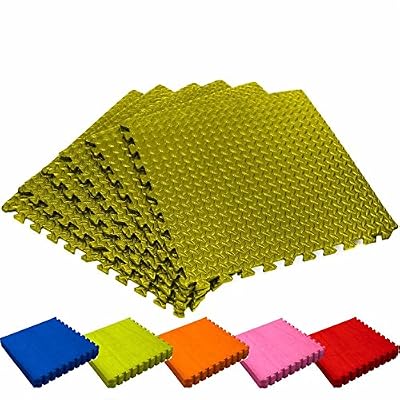 #DoYourFitness Matelas de protection de sol »PuzzleUp« de #DoYourFitness / idéal pour amateurs professionnels l'aérobic le pilates la gymnastique la musculation du dos du ventre et la préparation à l'accouchement / Matelas d'entrainement de sport de…