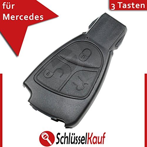 Mercedes Benz Key Remote Control Case Replacement Housing – 3 buttons – suitable for a b c CL CLK E ML R Classes