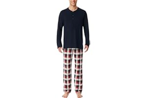 Schiesser Herren Schlafanzug lang - Nightwear Set