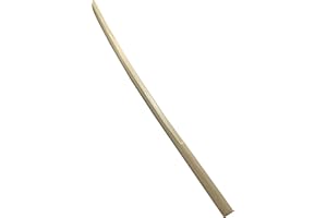 TEKKA BUDO Bokken - Épée japonaise en bois clair - 101 cm - Avec Tsuba - Pour l'entraînement Aikido Kobudo - Pour arts martiaux