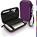 Produktbild igadgitz Lila EVA Hart Tasche Schutzhülle fur Neu Nintendo 3DS Etui Case Cover mit Tragegurt (NICHT FÜR 3DS XL)