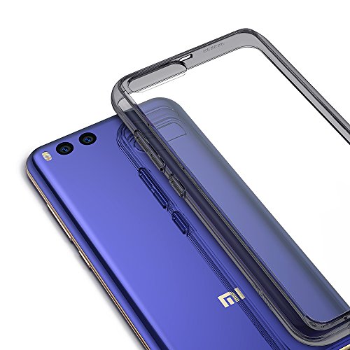 Funda para Xiaomi Mi 6 Ringke FUSION Protector de TPU con parte posterior transparente de PC protectora biselada para Xiaomi Mi6 - Negro humo Smoke Black Funda para Xiaomi Mi 6 Ringke FUSION Protector de TPU con parte posterior transparente de PC protectora biselada para Xiaomi Mi6 - Negro humo Smoke Black
