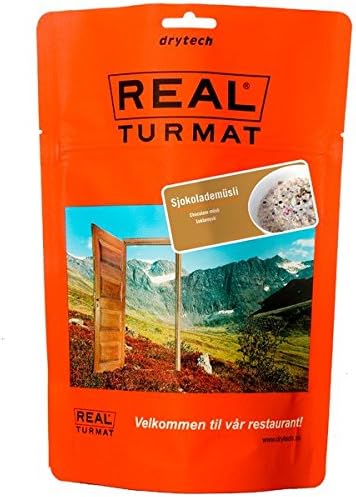 Original Real/DryTech Norwegian expedition food 447&nbsp;kcal/114g (350g ready) 5303 chocolate cereal food, emergency provisions