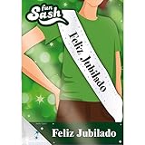 banda feliz jubilada Material: tela. Banda de fiesta \"Feliz Jubilado\". Banda de tela para fiestas y celebraciones. Ideal para alguien que se vaya a jubilar