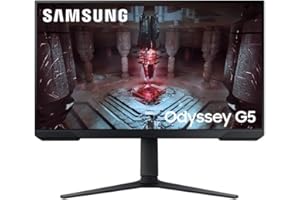 Samsung Monitor Gaming Odyssey G5 (S32CG510EU), Flat, 32'', 2560x1440 (QHD), HDR10, VA, 165Hz, 1ms (MPRT), AMD FreeSync Premium, HDMI, DP