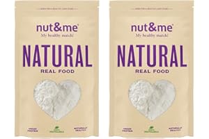 NUT&ME Poudre de lait de coco BIO 500 gr | Sans lactose | Keto | Sans gluten | Vegan | Sans OGM | Confiserie | Pack 2 x 250 g