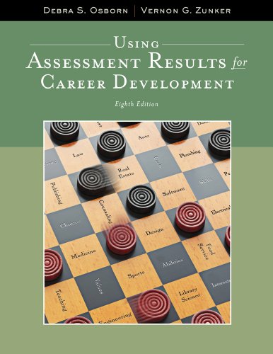 Download Using Assessment Results for Career Development (Graduate Career Counseling) Download Using Assessment Results for Career Development (Graduate Career Counseling)
