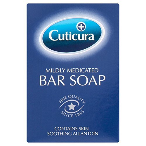 6 x Cuticura Mildly Medicated Bar Soap 100g
