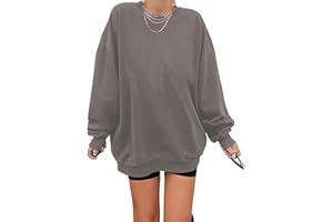 Sweatshirt Women's Los Angeles Pullover Oversized Long Sleeve Crew Neck Jumper Basic Loose Tops Without Hood Teenager Vintage Tops Shirts