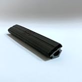 Contacall Steel Door Wick Door Seal Black + Gray Color 6 Meters Length &Ccedil;LK-100