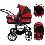 DER BEBEBI LONDON 3 in 1 SET: Das große LONDON Set von BEBEBI begleitet Sie und ihr Kind vom Säugling an bis zum 4. Lebensjahr. Zuverlässigkeit, Stabilität, Bequemlichkeit und das alles geeignet für die Stadt, den Wald, Kiesstrassen und auch Kopfsteinpflaster. Die durchdachte und riesige Ausstattung werden Sie und Ihr Baby begeistern. Das Quick-Click System ermöglicht, dass alle Aufsätze sowohl in- als auch gegen die Fahrtrichtung zu montieren sind.