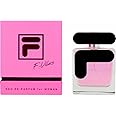 FILA F-Vibes Eau de Parfum for Woman – elegant, invigorating women’s eau de parfum - bergamot, pear, jasmine, rose, vanilla and more - perfect perfume gift for women