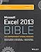 Microsoft Excel 2013 Bible RS.613.00