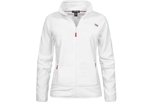 Geographical Norway UPALINE Lady - Polaire Chaude Douce Femme Confortable - Veste Hiver Chaud Femmes Doux - Sweat Epais Longues Manches - Pull Parfait Fourrure Confort