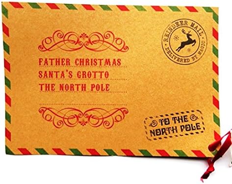 Reindeer Mail Quality Christmas Present Wish List - Size 210mm x 148mm