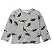Produktbild Bauycy Shirt Kinder Junge Langarm Brief Dinosaurier Cartoon Print T-Shirt Top Shirt Freizeitkleidung Kinderkleidung Klettern Anzug Weiches bequemes Sweatshirt Rundhals Pullover