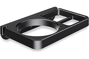 YUET Uchwyt na suszarkę do włosów, uchwyt na suszarkę do włosów, mocowanie ścienne, akcesoria łazienkowe, uchwyt na suszarkę do włosów i prostownicę, organizer łazienkowy, wielofunkcyjny do hotelu,