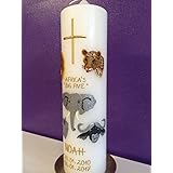 Taufkerze Afrika Africa