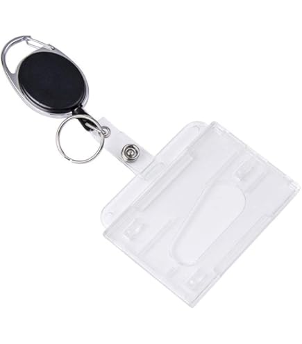 Durable Card Holder With Badge Reel Style - Office S... - Office One LLC - View #3