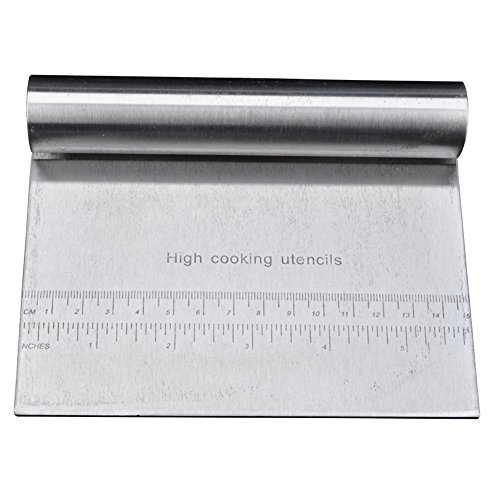 oumosi Mehrzweck Edelstahl Schaber & Chopper Küche Backen Gebäck Spatel