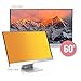 Price comparison product image Gold Privacy Screen filter for 21.5" Widescreen Computer Monitors & latest 21.5 inch iMac Retina 4K ANTI-GLARE By GeckoCare