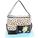 Produktbild Jitong Schick Mutter Umhängetasche Reisetasche für Baby Cartoon-Muster Lässige Windeltasche Pflegetaschen (Blau #1, 38 * 18 * 30cm)