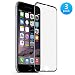 Produktbild JTMall [3 Stück] iPhone 7/8 Displayschutzfolie, [Blasenfreie] [3D Touch Kompatibel] 9H Härte/Anti-Kratzer/Hohe Qualität/Gehärtetem Glas Displayschutzfolie, Applied für iPhone 7/8 -Schwarz