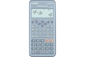 Casio Standard Scientific Calculators Non Programmable 10 + 2 digits 252 Functions Blue Color FX-82ESPLUS-2BUWDT