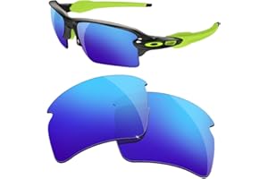 HiCycle2 Lenti di ricambio polarizzate a specchio per occhiali da sole Oakley Flak 2.0 XL, varie opzioni