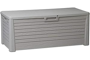 TOOMAX Florida - Baúl para jardin, color gris