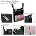 Lavievert Universal Stroller Organiser Diaper Bag Stroller Accessories Pack with Drink Holders and Zipped Pockets Can Be Used As an Attachment For Car, Shopping Cart or Bike While Travelling or Outings