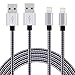 Produktbild SENDIS 2Stk. 3Meter Lightning USB Kabel Datenkabel Sync Kabel Verbindungskabel für iPhone SE iPhone 7 iPhone 6 Plus 6S Plus iPhone 5S, 5C, 5, iPad Air 2, Mini 3, iPod 5 und iPod Nano 7