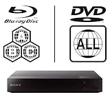 SONY BDP-S3700 Smart WiFi ICOS Multi Region All Zone Code Free Blu-ray Player. Blu-ray Zones A, B and C, DVD Regions 1 - 8. Full HD 1080p DLNA YouTube, Netflix etc HDMI and Coaxial Audio Output