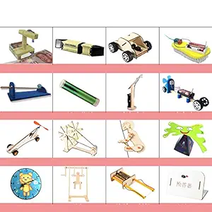 FidgetGear Primary School Lab Stem Set DIY Invention Make Children Education Toy Kindergarten