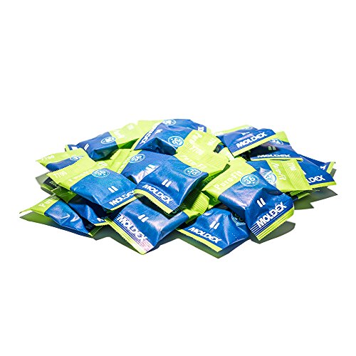 100 Paar Ohrstöpsel / Gehörschutzstöpsel - Pura Fit 36 (7700) von Moldex - Gehörschutz mit SNR 36dB - Paarweise hygienisch und praktisch verpackt