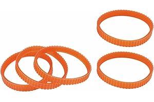 ARMYJY Correa de transmisión eléctrica de PU de 9,6 mm de ancho para 1900B 225007-7 N1923BD FP0800 KP0810C KP0810 BKP180