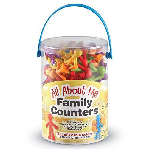 Learning Resources All About Me - Family Counters, set of 72