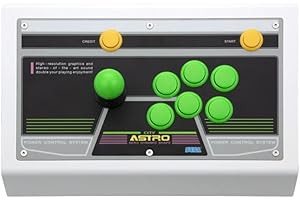 SEGA TOYS Astro City Arcade Stick Boutons Verts