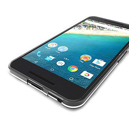 Funda LG Nexus 5X  AICEK LG Nexus 5X Funda Transparente Gel Silicona Google Nexus 5X Premium Carcasa para LG Nexus 5X