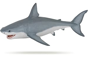 Papo Biały Rekin Figurka, Szary/Biały, od 3 lat