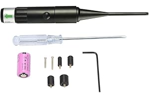 BIGTRON Green Bore Sight Kit Bore Sighter für alle in einem .22 bis .50 Kaliber Jagd Boresighter Zielfernrohr
