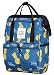 Produktbild HotStyle DISA Fashion Blumen Damen Laptop Rucksack 12 zoll (35x23x15cm) - Sommer Ananas
