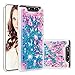 Produktbild Carols Samsung Galaxy A80 Hülle, 3D Creative Spiegel Hülle Case Mode Bunten Transparente Kristallklaren Sparkly Silikon TPU Weich Back Handy Cover - A003