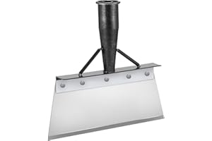 XIANGSKY Multifunctional Cleaning Shovel Moss Remover Tool Steel Garden Shovel, Outdoor Garden Cleaning Shovel, NOT INCLUDED HANDLE, for Weeds and Moss, Garden Scraper Patio Weed Remover Tool(23cm)