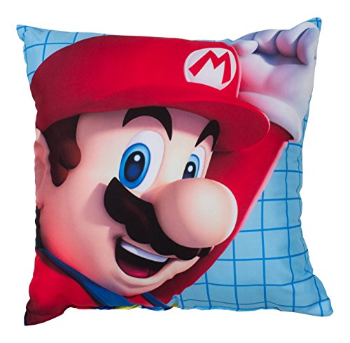 Preisvergleich Produktbild Nintendo Mario 'Maker' Kissen quadratisch
