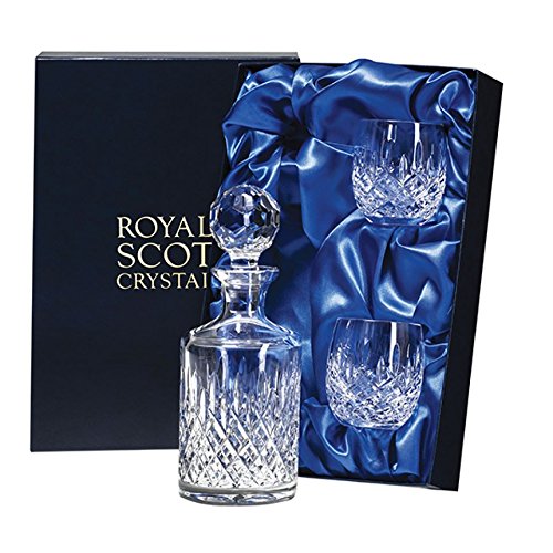Royal Scot CrystalLondon Single Malt Whisky Set Presentation Boxed