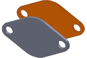 M.A.D MYLDAN AUTO DESIGN EGR PLATE FOR VW *INCLUDING GASKET* TDI ONE LUPO BORA POLO GOLF T4 T5 CADDY