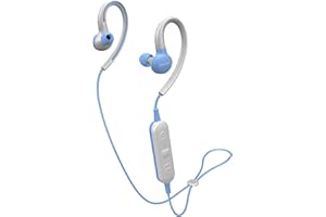 Pioneer SE-E6BT(L) Auriculares deportivos inalámbricos in-ear (6 horas de reproducción, Bluetooth, IPX4, Pioneer Notification App), azul