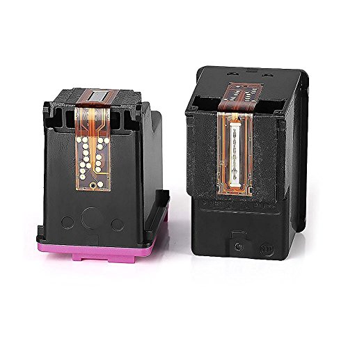 Ink_seller 2er Set kompatible Tintenpatronen als Ersatz für HP 301 XL Druckerpatronen für hp deskjet 2540 Patronen HP Deskjet 1000 1010 1510 1512 2000 2050 2054a 2510 2514 2540 2542 3000 3050 3054a,HP Envy 4500 4502 4504 5539, HP Officejet 2620 2622 2624 4634 4636 (Schwarz , Farbig) - 5